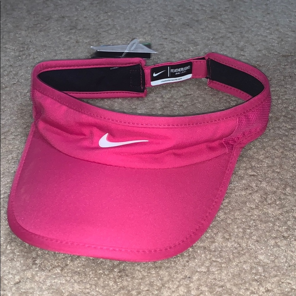 Pink Nike visor